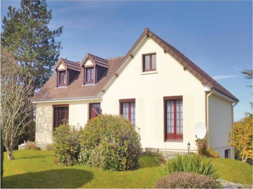 Three-Bedroom Holiday home Tollevast with a Fireplace 03 : Hebergement proche de Couville