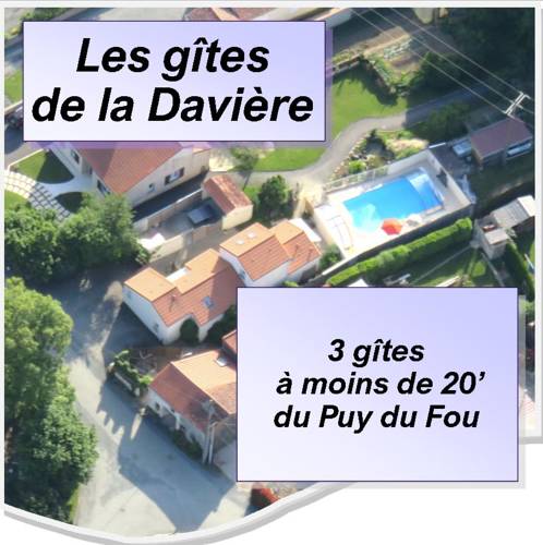 Les Gîtes de la Davière : Hebergement proche de Rochetrejoux