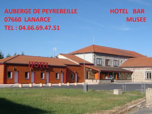 Auberge De Peyrebeille : Hotel proche de Lanarce
