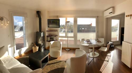 Appartement cosy - Terrasse vue panoramique 360° : Appartement proche de Larmor-Plage