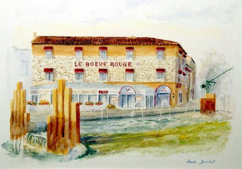 Hotel The Originals Saint-Junien Le Boeuf Rouge (ex Inter-Hotel) : Hotel proche de Saint-Junien