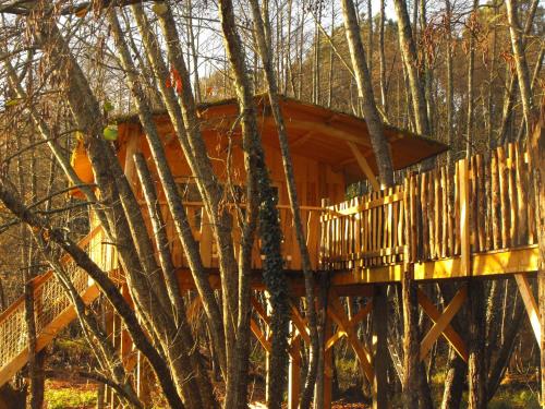 Cabane des cerfs : Tentes de luxe proche de Lerm-et-Musset