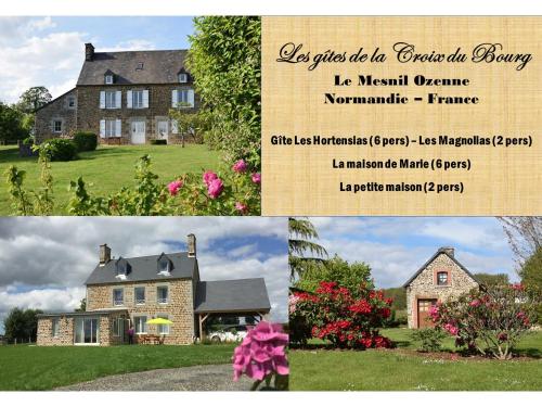 Gîtes de la Croix du Bourg : Maisons de vacances proche de Saint-Ovin