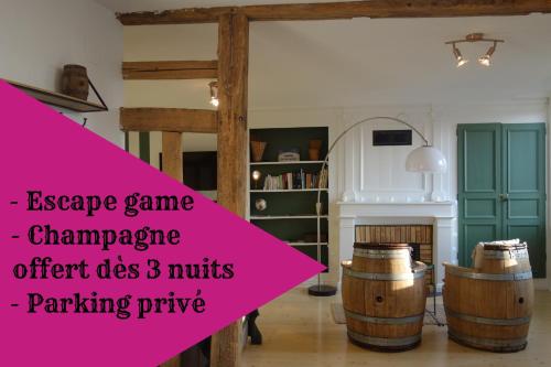 Escapade en Champagne : Appartements proche de Mesnil-Sellières