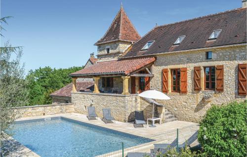 Amazing Home In Gindou With 5 Bedrooms, Wifi And Outdoor Swimming Pool : Maisons de vacances proche de Marminiac