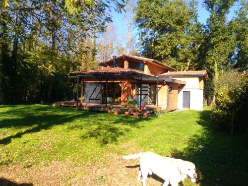 Maison de 3 chambres avec jardin clos et wifi a Saint Selve : Maisons de vacances proche de Landiras
