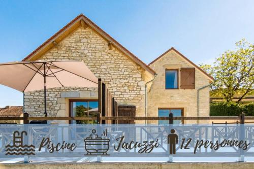 QUERCUS Proche Rocamadour, Gîte 150m² 12 personnes : Maisons de vacances proche de Pinsac