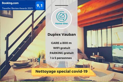 Duplex Vauban - Home-one : Appartements proche d'Onay