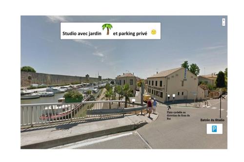 Studio avec jardin et parking privé : Appartements proche d'Aigues-Mortes