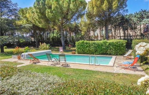 Amazing apartment in Laurens with 1 Bedrooms, WiFi and Outdoor swimming pool : Appartements proche de Pézènes-les-Mines