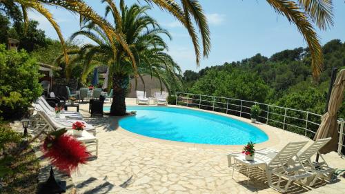 Eden Roc Villa near Cannes, Swimmingpool Sauna & Quiet : Villas proche de Roquefort-les-Pins