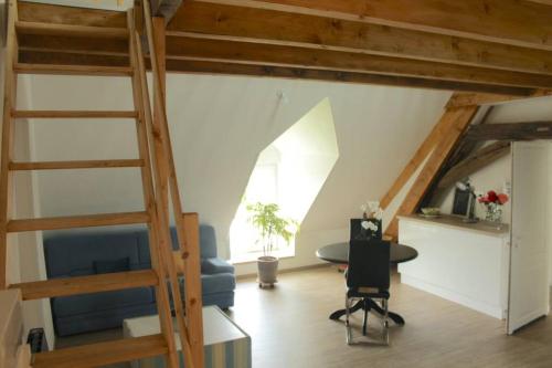 Studio neuf dans maison de caractère à la campagne : Appartements proche de Saint-Denis-sur-Sarthon