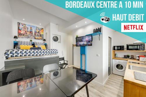 Aux portes de Bordeaux L'Actors Studio MindUrGuest : Appartements proche de Carbon-Blanc