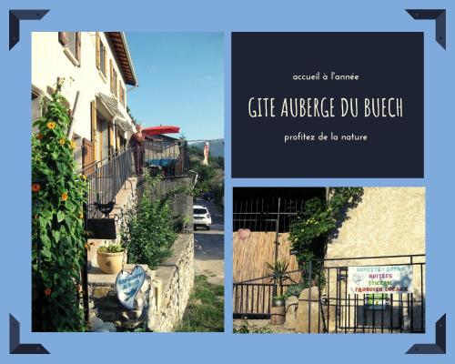 GITE AUBERGE DU BUECH à ASPREMONT- 05 HAUTES ALPES : B&B / Chambres d'hotes proche de Sigottier