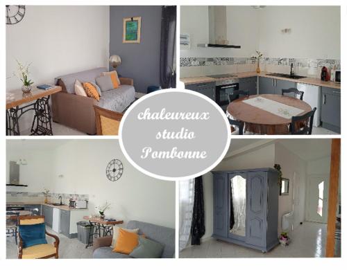 Chaleureux studio a Pombonne : Appartements proche de Mouleydier