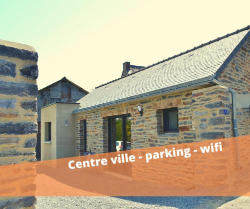Le cottage Saint Vincent-centre ville-wifi-parking- Apparthotellagacilly : Appartements proche de Saint-Vincent-sur-Oust