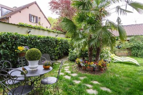 Studio avec jardin clos et wifi a Ville d-Avray a 1 km des pistes : Appartements proche de Gournay-sur-Marne