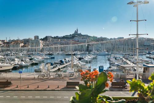 LOGE - Super Studio avec vue directe sur le Vieux-Port : Appartements proche du 2e Arrondissement de Marseille