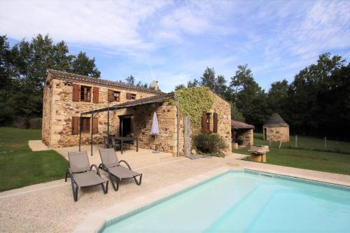 Le Mounard, Biron - Charming 2 Perigourdine Cottages with 2 heated pools : Maisons de vacances proche de Biron