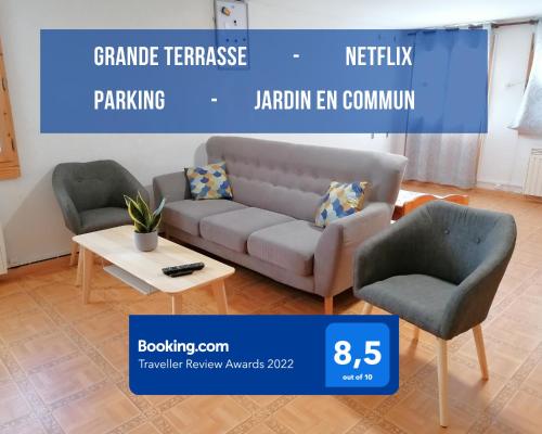 Logement & Terrasse au Lac Léman : Appartements proche de Divonne-les-Bains