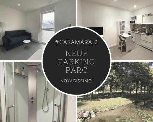 Casamara 2 studio au coeur du parc de la Hotoie : Appartements proche de Saint-Sauveur