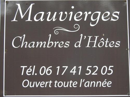 Chambres d'hôtes Mauvierges : B&B / Chambres d'hotes proche de Saint-Martin-du-Limet