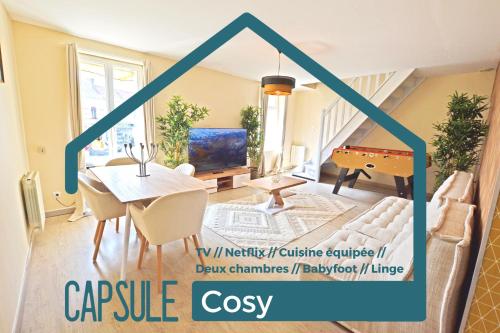 Capsule Cozy : Appartements proche de Petite-Forêt