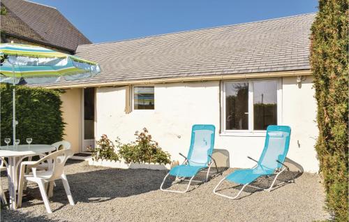 Beautiful home in La Cambe with 1 Bedrooms and WiFi : Maisons de vacances proche de Cardonville