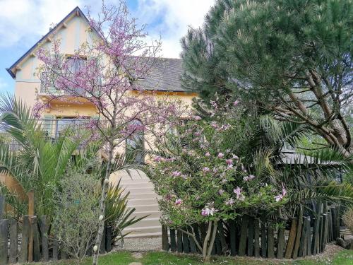 Guest House dans jardin exotique proche d'une voie verte : Sejours chez l'habitant proche de Plourin-lès-Morlaix