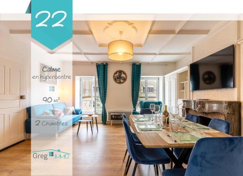 Le 22-GregIMMO-Appart'Hôtel : Appartements proche de Vieux-Charmont