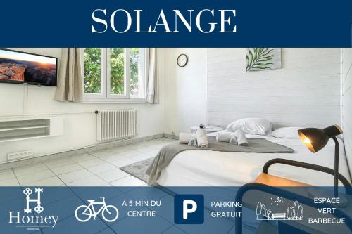HOMEY SOLANGE - New / Parking gratuit / Petit prix / Espaces verts et Barbecue : Appartements proche d'Arthaz-Pont-Notre-Dame