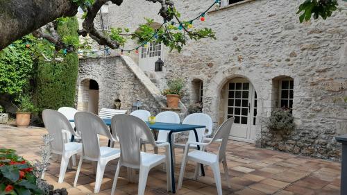 Le jardin : Maisons de vacances proche de Saint-Martin-d'Ardèche