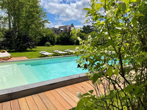 VILLA MURA gite luxe avec piscine et spa campagne et grand air nouvelle Aquitaine Corrèze : Maisons de vacances proche d'Égletons