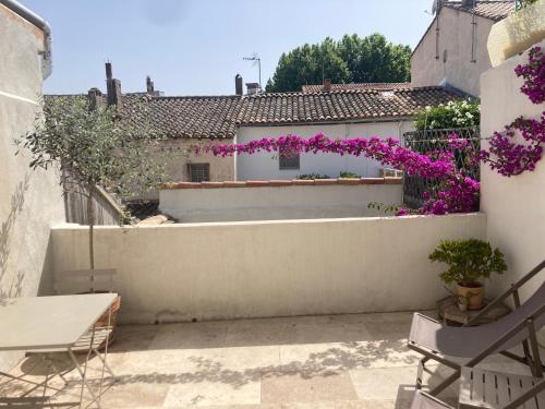 Appartements 3 étoiles terrasse ou patio intra-muros : Appartements proche d'Aigues-Mortes