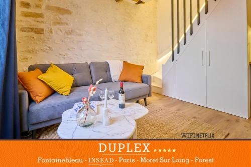 Duplex standing 7min➤Fontainebleau-INSEAD⎮45min➤Paris : Appartements proche de Noisy-Rudignon