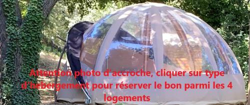 nuit étoilée : Tentes de luxe proche d'Uchaux