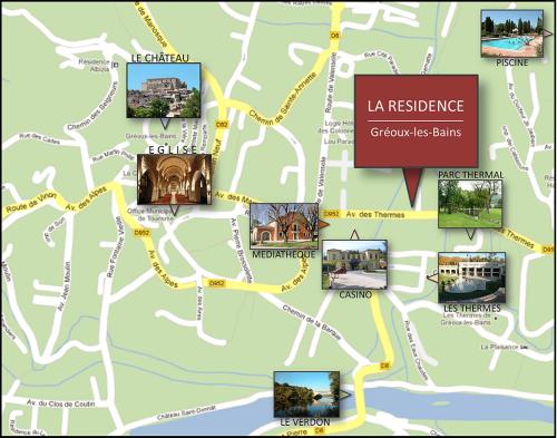 La Résidence - n° 02 - T2 classé** : Appartements proche de Gréoux-les-Bains