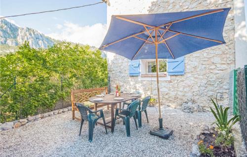 Beautiful home in Andon with 3 Bedrooms and WiFi : Maisons de vacances proche de Caille