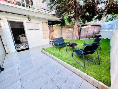 Superbe studio avec entrée et jardin privés à moins de 15 minutes de Paris : Appartements proche de Fontenay-aux-Roses