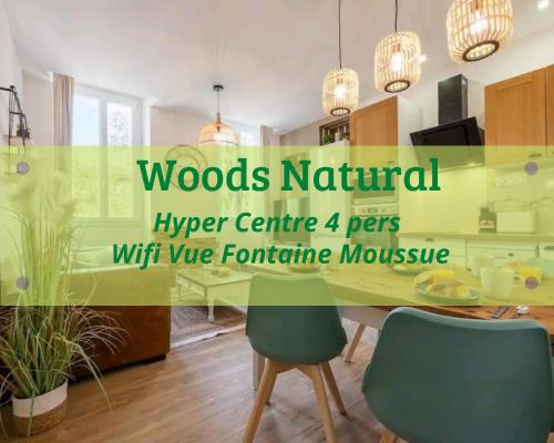 Woods Natural Hyper centre Fontaine Moussue : Appartements proche d'Eyguières