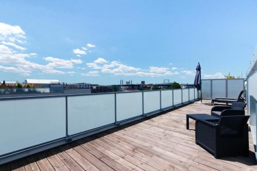 Queyries - Duplex 4 chambres - Terrasses : Appartements proche de Carbon-Blanc