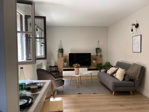 Amiens Saint-Leu Cathedral 1 bedroom and 1 sofa bed cocooning family business trip quai Belu : Appartements proche d'Allonville