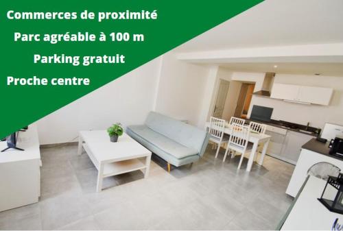 T2 Grand Espace calme et confort : Appartements proche de Bergerac