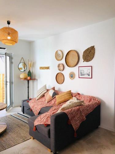 Charmant appartement équipé avec grande terrasse : Appartements proche de Marseillan