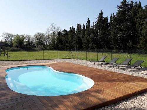 Mas catalan avec piscine privative : Villas proche de Llupia