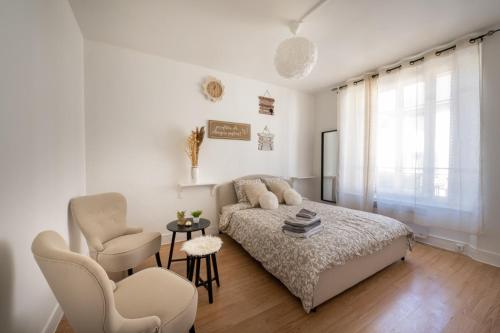 Studio cosy en centre-ville Proche de Paris : Appartements proche de Villetaneuse