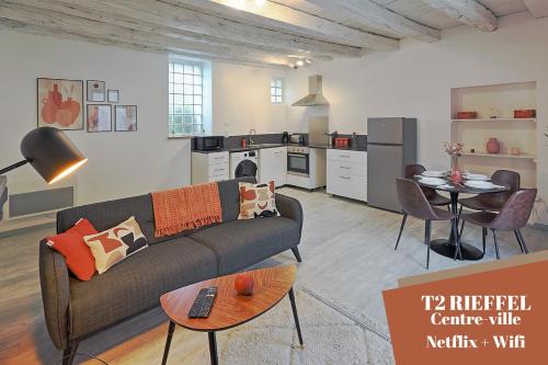 T2 RIEFFEL - Centre-ville - Wifi : Appartements proche de Grand-Fougeray