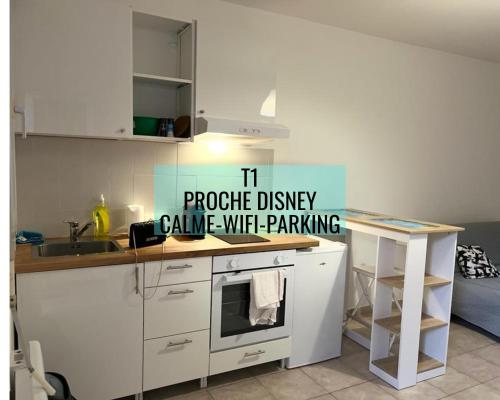 Superbe Appartement T1 proche Disney : Appartements proche de Gournay-sur-Marne