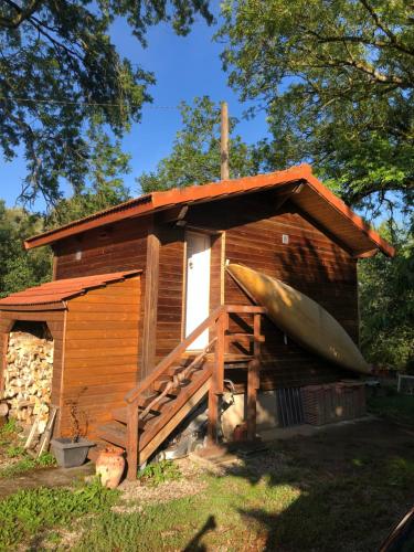 Tiny house détente nature la maison du pêcheur : Chalets proche de Crantenoy