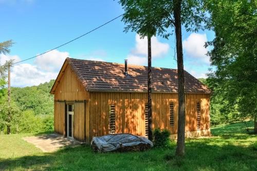 Tobacco barn house in an exceptional environment in Limeuil for 4 people : Maisons de vacances proche d'Audrix